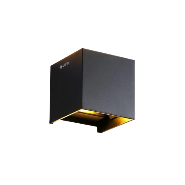 Đèn tường hình vuông 2*6W