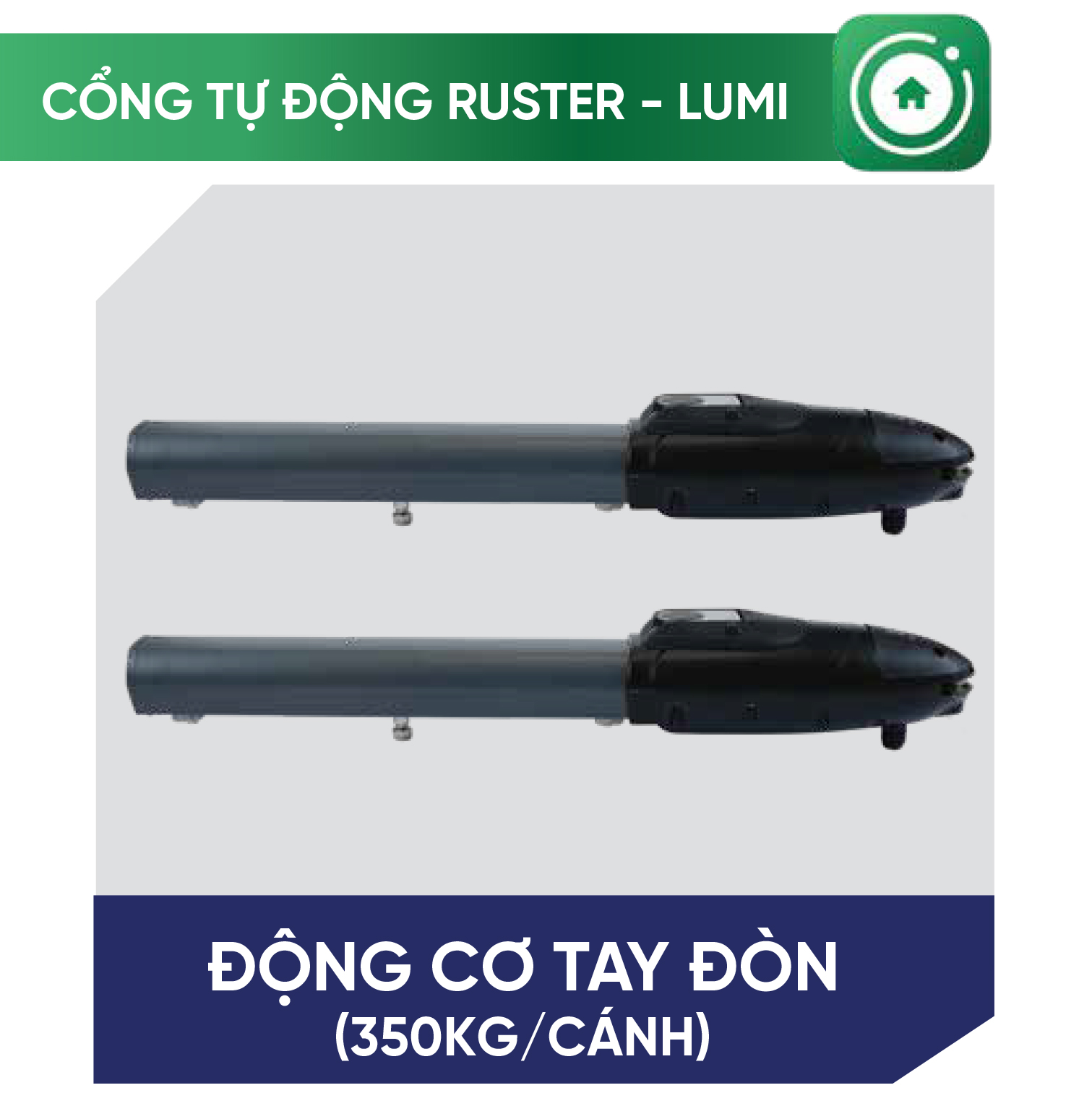 Cổng tay đòn Ruster -Lumi