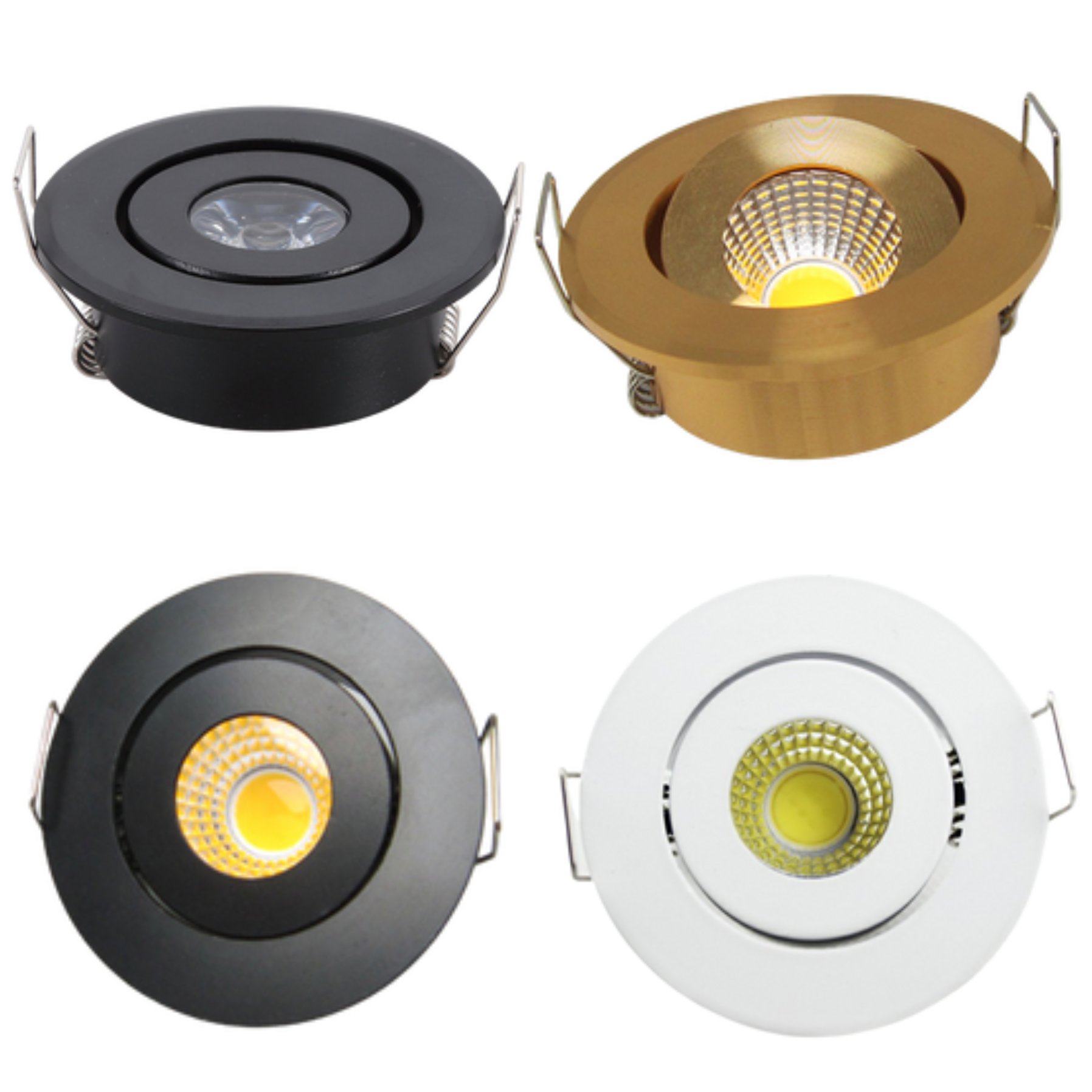 LED ÂM XOAY NHỎ_CHAO NHỎ VÂN THẤU KÍNH_3W