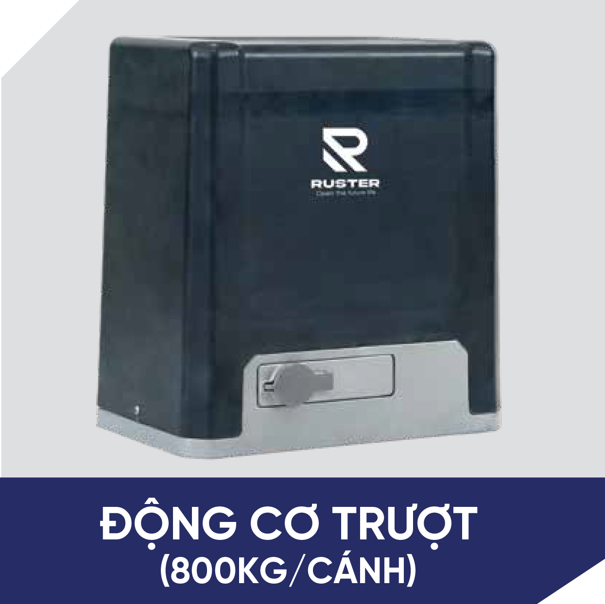 Cổng trượt Ruster 24V -800 Kg /Cánh